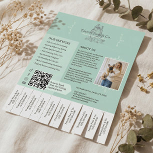 Flyer Serviços de Higiene e Cuidados para Cães e Gatos -