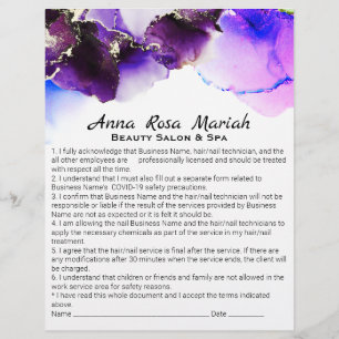 Flyer *~* Serviços de isenção de responsabilidade do 