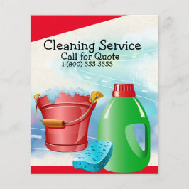 Flyer Serviços de Limpeza