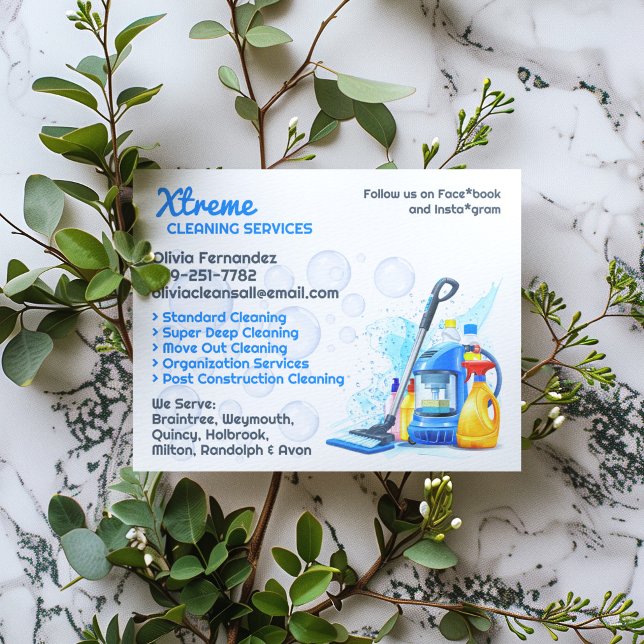 Flyer Serviços de Limpeza (Criador carregado)