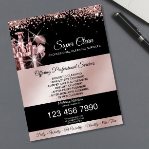 Flyer Serviços de Limpeza de Casa e Faxina