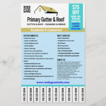 Serviços de Telhado e Gutter Rasgam Números de Tel