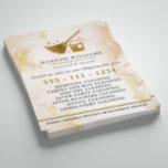 Flyer Serviços Dourados de limpeza de mármore Elegante<br><div class="desc">O folheto de negócios moderno e elegante dos Serviços de Limpeza Dourada apresenta o logotipo de limpeza da textura de folhas douradas com pincel e balde em um fundo de esfregão e mármore dourado, serviços, número de telefone etc. na frente. Personalize ainda mais os seus contatos no verso. Perfeito para...</div>