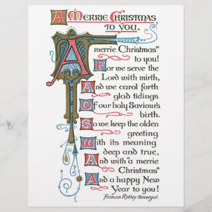 Flyer Significado do insecto do Natal