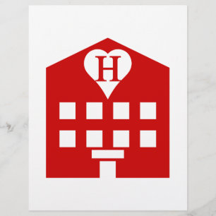 Flyer Símbolo de Hotel do Amor Japonês