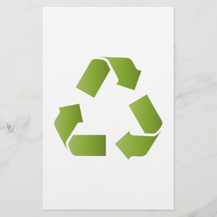 Flyer SÍMBOLO DO reciclar