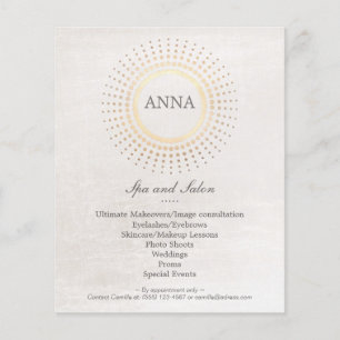 Flyer Simple and Elegant Hair Salon and Spa