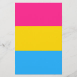 Flyer Sinalizador do Orgulho Pansexual LGBTQ