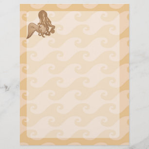Flyer Sitting Mermaid