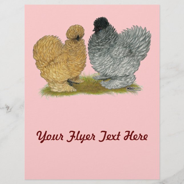 Flyer Sizzle Chickens (Frente)