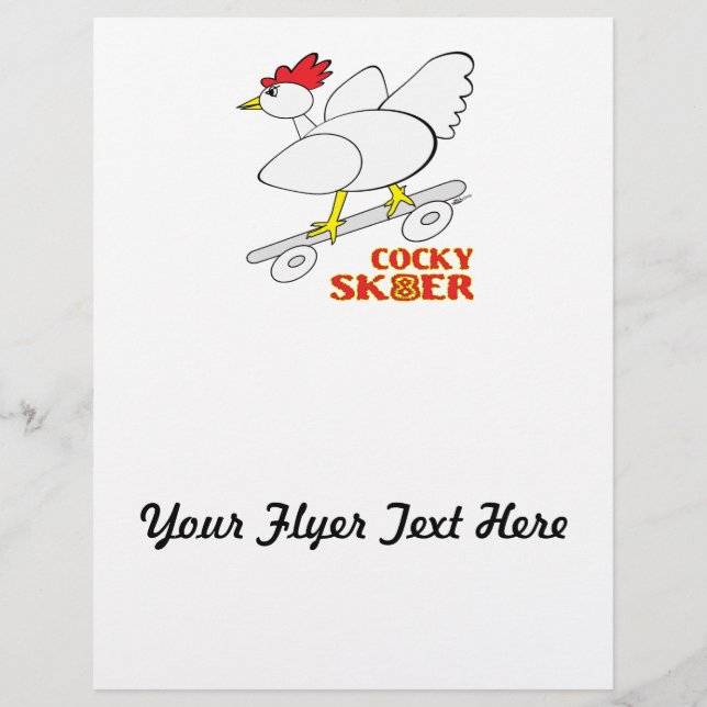 Flyer Skater Arrogante (Frente)