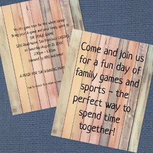 Flyer Slogan do Dia dos Jogos da Família PAPEL Colorido