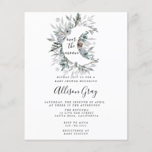 Flyer Sobre o Chá de fraldas da Lua   Orçamento