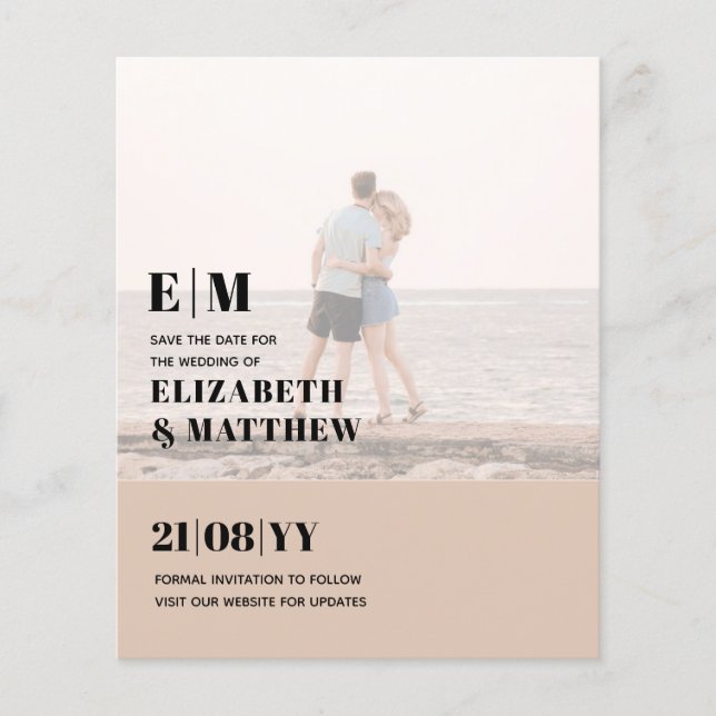 Flyer SOBREPOSIÇÃO DE FOTOGRAFIA EM NEGRITO Clássico Sal (Frente)