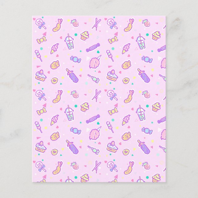 Flyer Sonhando com Snacks de Verão (Frente)