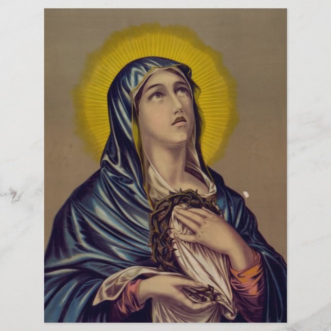 Flyer Stabat Mater Nossa Senhora das Dores (Frente)