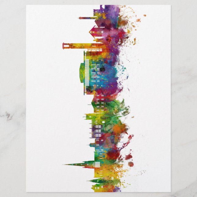 Flyer Stratford-on-Avon England Skyline (Frente)