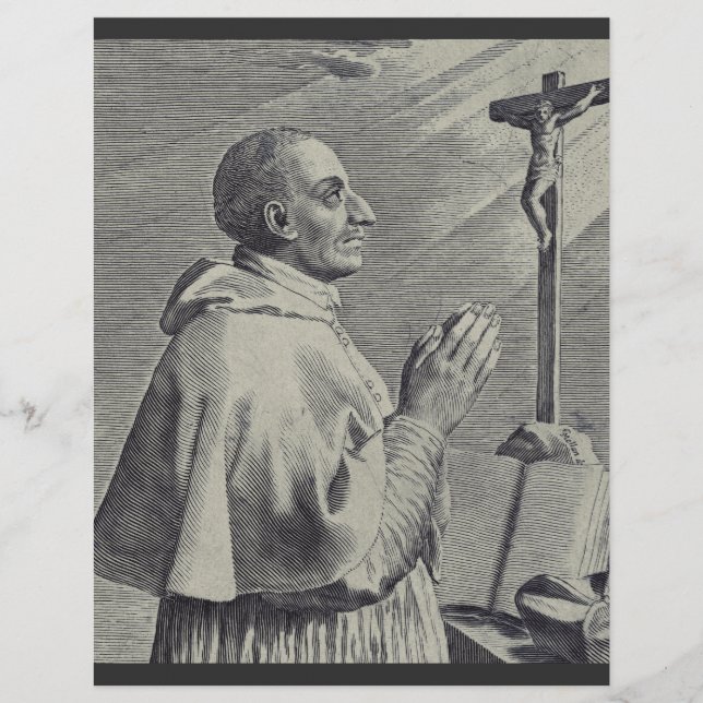 Flyer Sua Eminência São Carlos Borromeo (Frente)