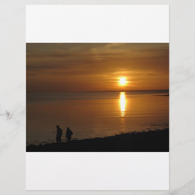 Flyer Sunset em Renville (Frente)