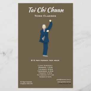 Flyer Tai Chi