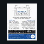 Flyer Tanque séptico, Empresa séptica, Engenheiro séptic<br><div class="desc">Septic Tank,  Septic Company,  Folhetos Publicitários De Engenheiro Septic Pela Loja De Cartão de visita.</div>