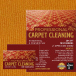 Flyer Tapete Vermelho, Limpeza de Tapetes, Serviço de Li<br><div class="desc">Tapete Vermelho,  Limpeza de Carpete,  Folheto de Publicidade do Serviço de Limpeza pela Loja de Cartão de visita.</div>