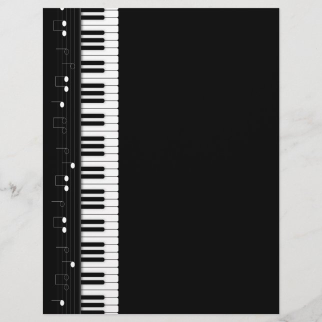 Flyer Teclado Piano (Frente)
