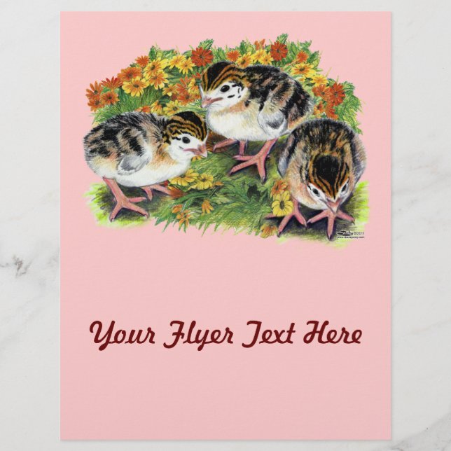 Flyer Teclas de Jardim Flor (Frente)