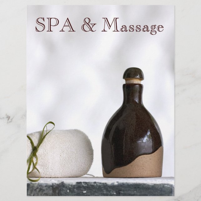 Flyer tema SPA (Frente)