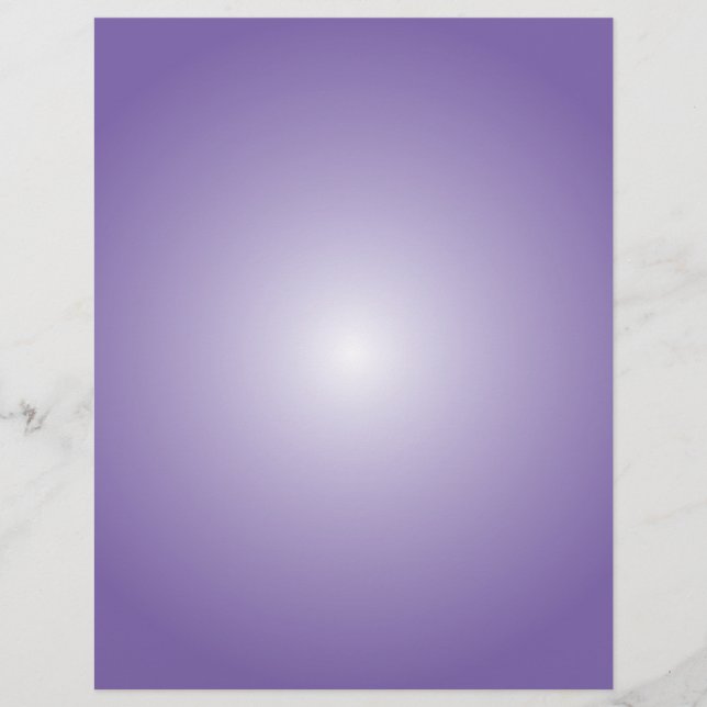 Flyer Template: Radial Gradient: Purple (Frente)