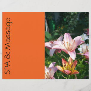 Flyer TERMAS e massagem