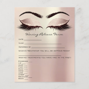 Flyer Termo de Responsabilidade e Renúncia à Depilação c