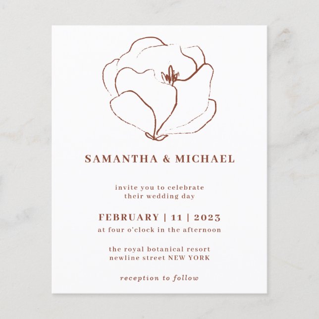 Flyer Terracotta obrigado especial você chama orçamento  (Frente)