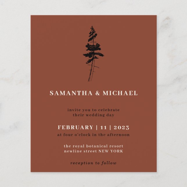 Flyer Terracotta — Pinheira das laranjas queimadas (Frente)