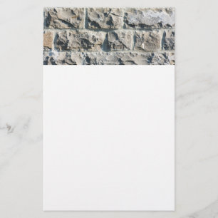 Flyer Teste padrão rochoso