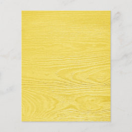 FLYER TEXTO AMARELO DA MADEIRA AMARELO PARA SEGUNDO PLAN