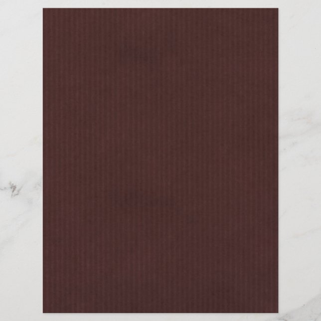 Flyer Texto detalhado do papel Kraft escura e escura (Frente)