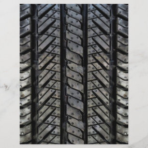 Flyer Textura automotiva de borracha de na moda