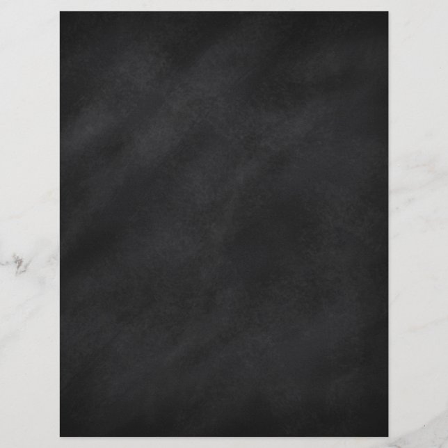 Flyer Textura de quadro negro retrô (Frente)