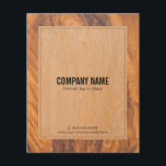 Flyer Textura russa de madeira castanha<br><div class="desc">Imagem de textura de madeira falsa e envelhecida. Cabeçalhos de cartão de visita e cartão de visita. Se precisar de ajuda para personalizar,  mudar de cor ou qualquer outra coisa para qualquer um dos meus designs,  entre em contato com o designer do ArtOnWear.</div>