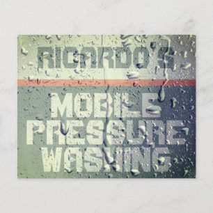 Flyer Textura superficial úmida