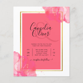 Flyer Tinta de álcool DOURADA de Mama de Salmão Leah G