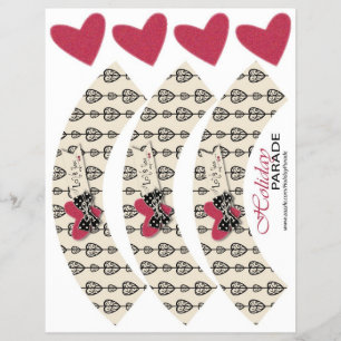 Flyer Tocados em Meus Cupcakes