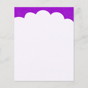 Flyer Topas de Nuvem - Roxo