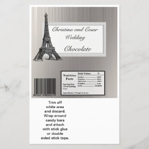 Flyer Torre Negra Eiffel de Grande Bar de Hershey