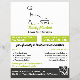 Flyer Trabalhador de Cuidados de Leão, Serviços de Cuida