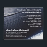 Flyer Traço de pintura preta, pintor e decorador<br><div class="desc">Folheto de pintura preta,  Painter e decorador Publicitário na Loja de Cartão de visita.</div>