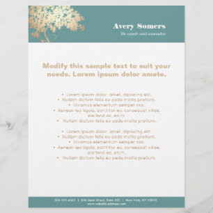 Flyer Tree of Life Logo Health and Wellness