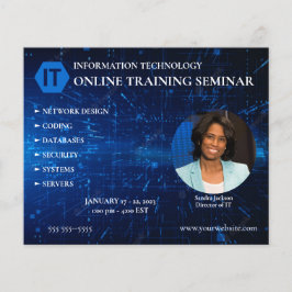 Flyer Treinamento em tecnologia da informação