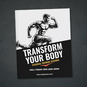 Flyer Treinamento Pessoal Simples